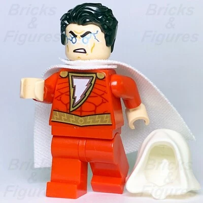 LEGO® Super Heroes Shazam Minifigure with Hood DC 30623 76120 sh0586 Shazam! - Image 1 of 3