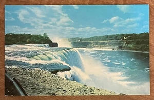 New Prospect Point Cascate del Niagara New York NY cartolina d'epoca - Foto 1 di 2