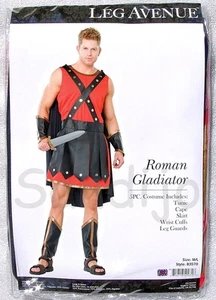 Disfraz de gladiador romano, estilo 83570, para hombre adulto 5 piezas, tallas M/L y XL - Imagen 1 de 1