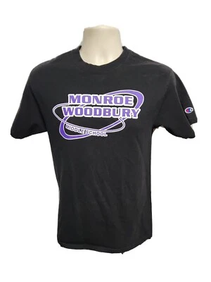 Маленькая черная футболка Monroe Woodbury для средней школы для взрослых - Изображение 1 из 4