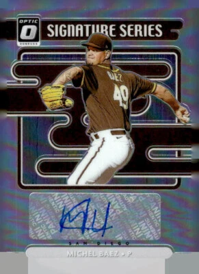 2021 Donruss Optic Signature Series Holo #34 Michel Baez - Image 1 of 2