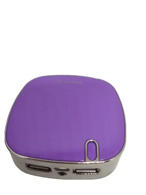 Cargador Portátil Aduro Banco de Alimentación 2 Puertos USB 4000maH Batería Externa para Teléfono Foto 1 de 4