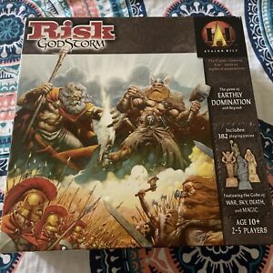 Risk Godstorm Board Game Avalon 2004 Early Domination Never Used