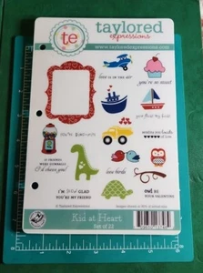 Taylored Expressions:" kid at heart"EUC! Great for kids. Dinos Toys Fun! Card - Picture 1 of 2