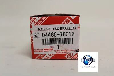 Componentes de freio TOYOTA OEM 10-18 Corolla iM - Pastilhas de freio 04466-76012 - Imagem 1 de 3