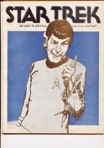 STAR TREK AN EPIC IN PHOTOS, POETRY, AND ART FAN-MAG 1975 - Picture 1 of 2