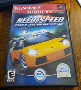 Need For Speed Hot Pursuit 2 PlayStation 2 (2002) PS2 GreatestHits Complete Used