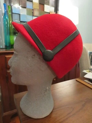 Sombrero estilo jockey Rafield Jr. vintage años 60 - terciopelo supremo Foto 1 de 4