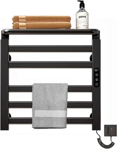 Scaldasalviette Elettrico Piccolo 135W, Portasciugamani Elettrico 50 * 50Cm Scal - Foto 1 di 12