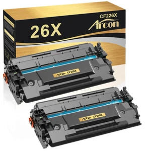 2x CF226X For HP 26X Laserjet Pro MFP M426fdw M402n M402dn M426fdn Toner CF226XC - Picture 1 of 12