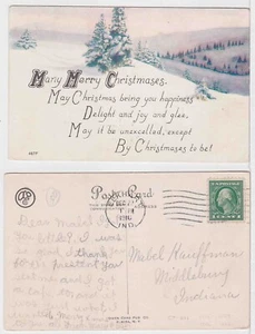 TurtlesTradingPost- Elkhart, Indiana 1916- Christmas Card - Picture 1 of 3