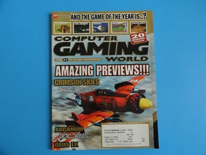 COMPUTER GAMING WORLD MAGAZINE MAR 2000 ISSUE 188- CRIMSON SKIES & MORE - Bild 1 von 2