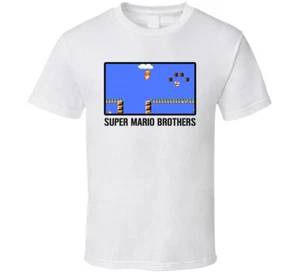 Super Mario Brothers Video Game Classic Retro Fan T Shirt - Picture 1 of 2