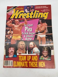 Inside Wrestling Juli 1990 Hulk Hogan Ultimate Warrior Wrestlemania VI Ergebnisse - Bild 1 von 3