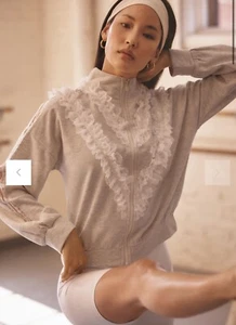 Daily Practice 2X By Anthropologie Curveball Knit Jacket Light Gray! Stunning! - Picture 1 of 7