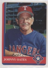1997 Mother's Cookies Texas Rangers Stadium Giveaway Johnny Oates #1