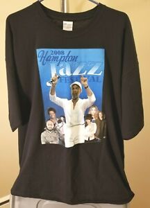 Hampton Jazz Festival Classic Black 2008 Hampton Jazz Festival 2XL T-Shirt