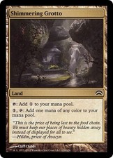 SHIMMERING GROTTO ~mtg EX-NM Planechase Com x2012 Edition