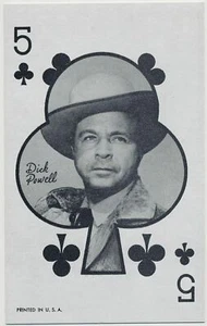 Dick Powell - Western Aces Cowboy Penny Arcade Card (MPD) - Picture 1 of 1