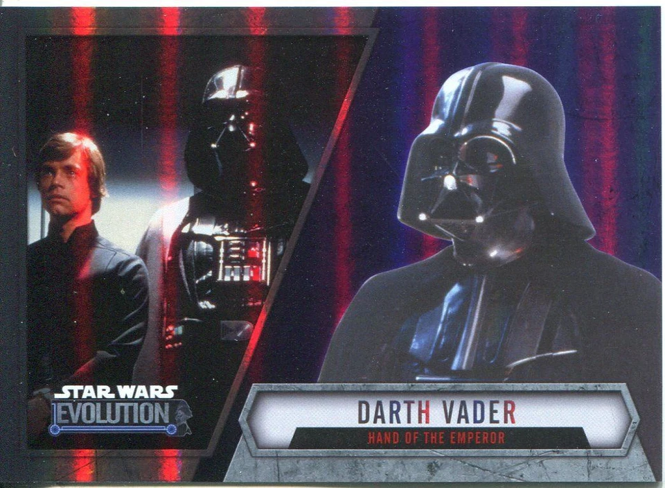 Star Wars Evolution 2016 Purple Parallel Card #9 Darth Vader - Hand of the Empe - Image 1 of 1