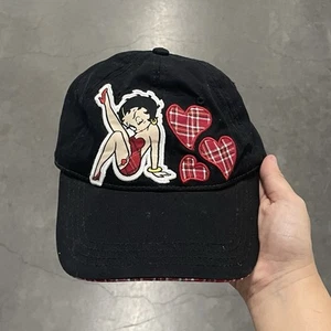 Y2K 2000s Betty Boop Hearts Hat One Size Fits All Cap - Bild 1 von 4