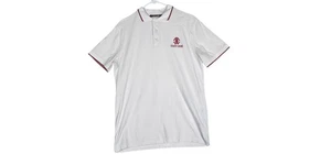 Roberto Cavalli Poloshirt weiß XL rot gesticktes Logo - Bild 1 von 11