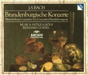 2 CD Johann Sebastian Bach-Brandenburgische Konzerte Archiv Produktion 1987 - Picture 1 of 2