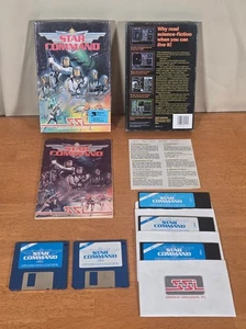 Star Command SSI IBM PC Big Box Spiel 3,5" und 5,25" Diskette komplett CIB 1988 - Bild 1 von 19