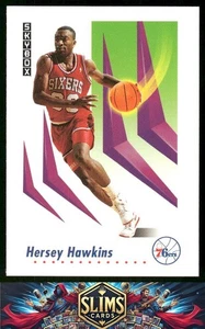 1991-92 SkyBox Philadelphia 76ers Hersey Hawkins #216 - Foto 1 di 2