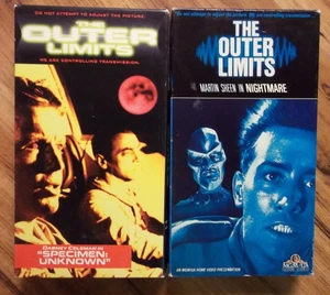 Lot of 2 The Outer Limits: Specimen Unknown & Nightmare- VHS, SciFi - Picture 1 of 4