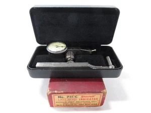 Starrett No. 711-C Last Word Indicator Range.037" Reading .001" w/ Original Box - Picture 1 of 15