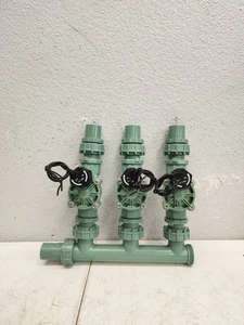 Orbit 3-Valve Inline Manifold Assembly Sprinkler Control PVC Poly Compatible.👁 - Picture 1 of 24