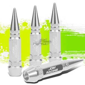 60MM UNIVERSAL ALUMINUM SILVER RIM AIR PORT COVER SPIKE VALVE CAPS 14MM DIAMETER - Picture 1 of 5