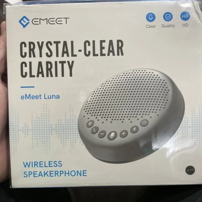 EMEET CRYSTAL-CLEAR CLARITY WIRELESS SPEAKER PHONE eMeet Luna - Image 1 of 4
