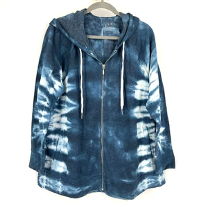 Sudadera con Capucha Livi Lane Bryant Tie Dye Azul Talla 18/20 Nueva con Etiquetas - Imagen 1 de 6