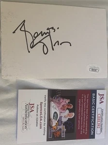 Benicio Del Toro Signed 4x6 Index Card Traffic, MCU Collector Actor w/ JSA COA - Picture 1 of 2