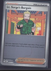 Pokémon TCG | Mega Evolution | Lt. Surge’s Bargain | 120/132 | NM - Picture 1 of 2