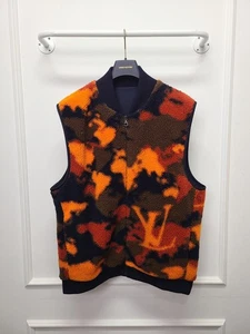Louis Vuitton Mafamundi Reversible Monogram Fleece Gilet Vest 12345 130969660 - Picture 1 of 9