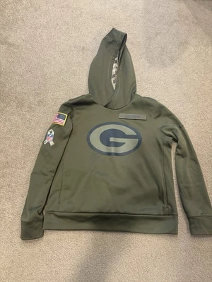 Sudadera con capucha para mujer Green Bay Packers M Salute To Service Foto 1 de 4