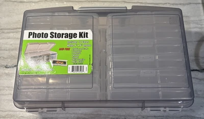 KIT ALMACENAMIENTO FOTOGRÁFICO Estuche INCLUYE 12 FUNDAS PARA 4”X6” Imágenes Organizar Proteger Foto 1 de 4