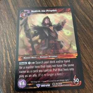 World of Warcraft - Medivh the Prophet- Reign of Fire - 1/97 - Epic - Picture 1 of 2