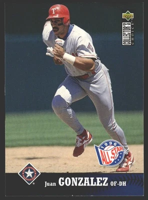 Juan Gonzalez #240 1997 Collector's Choice Texas Rangers - Image 1 of 2