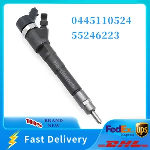 0445110524 55246223 Common Rail Fuel Injector 0986435280 for Bosch FIAT Jeep - Picture 1 of 7