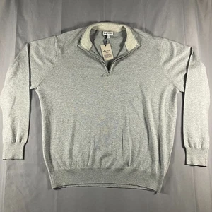 Peter Millar Herren XL grau Quarter Zip Pullover Sweater Zipper Pull fehlt - Bild 1 von 14