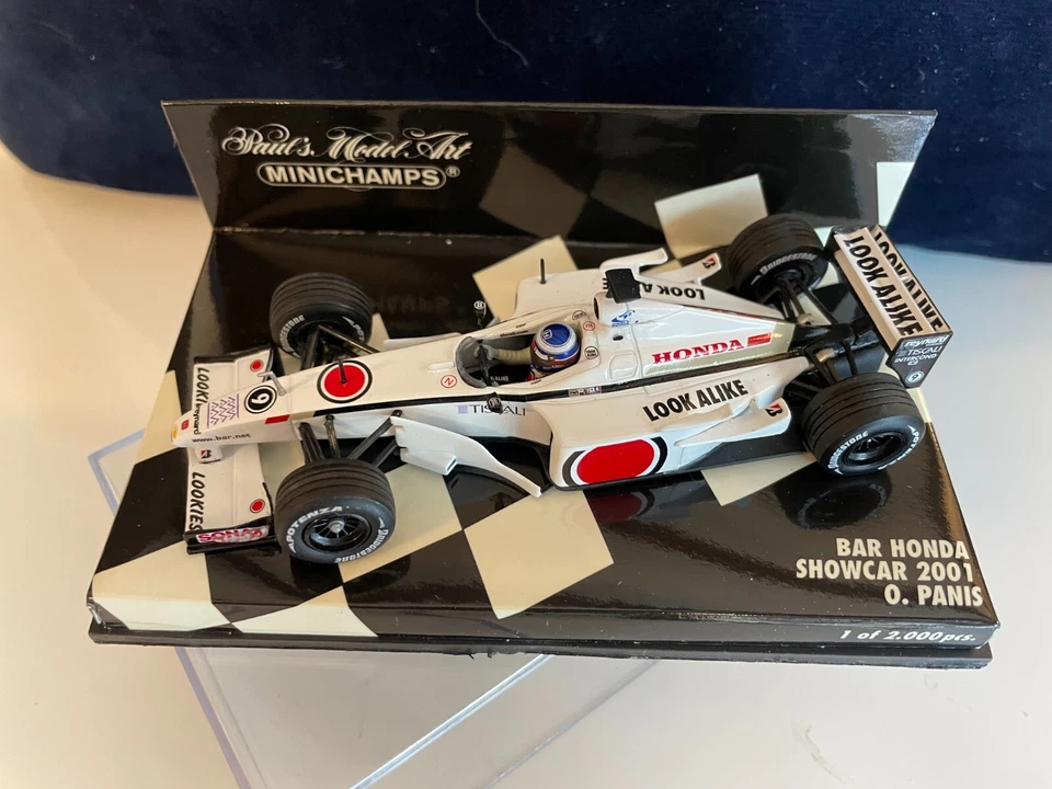 minichamps1/43 - BAR Honda showcar 2001 O. Panis / édition limitée - Photo 1/3