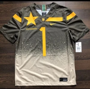 Nike Army Black Knights Jersey Menโs Size M Old Ironsides Football New NWT ๐๐ฅ - Picture 1 of 9