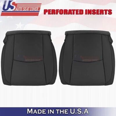 Cubierta de cuero sintetizador negra para Lexus RX330 2003 a 2009 para fondo de conductor y pasajero Foto 1 de 4