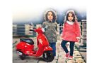 Jamara Ride-on Kinder Elektro Roller Vespa rot 12V Art. Nr. 460348