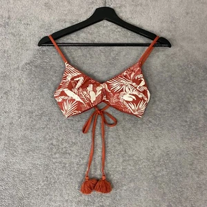 Maaji Ditsy Garden Bikini Women's M Orange Tropical Resortwear Summer Beach - Picture 1 of 16