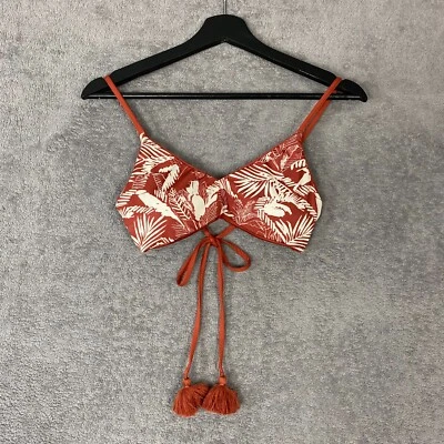 Bikini de jardín Maaji Ditsy para mujer M naranja tropical ropa de resort verano playa Foto 1 de 4